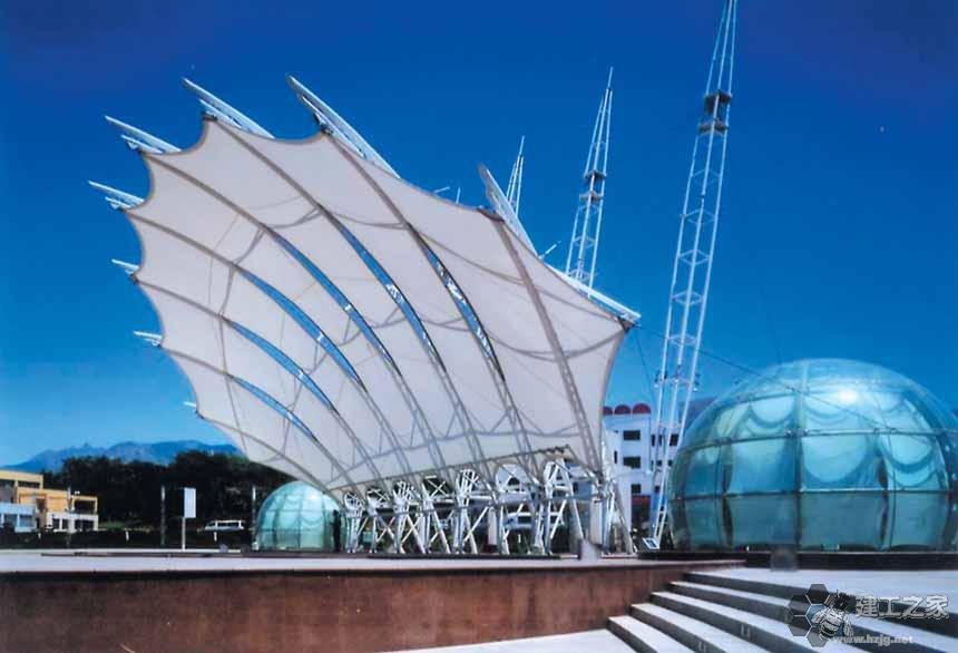 Carport membrane structure