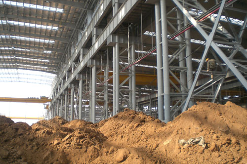 Steel structure workshop