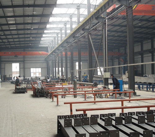 網(wǎng)架鋼結(jié)構(gòu)生產(chǎn)二車間