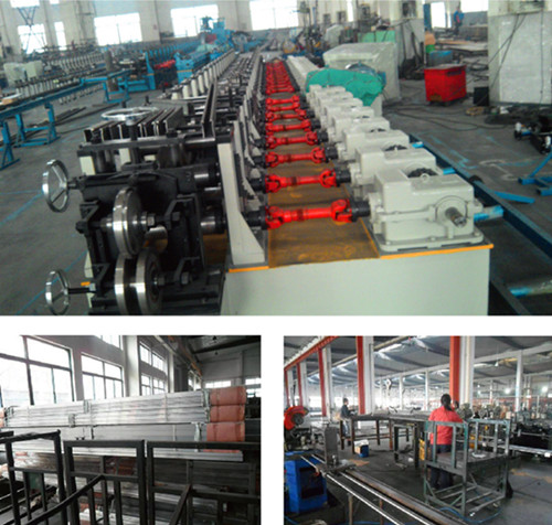 太陽能光伏支架生產(chǎn)車間型鋼成型設(shè)備