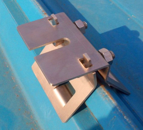 太陽能光伏支架配件夾具2型