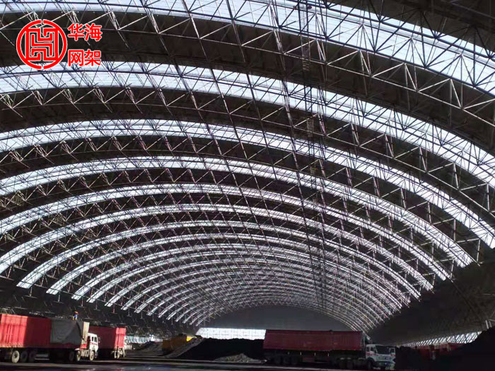 策克干煤棚網(wǎng)架工程