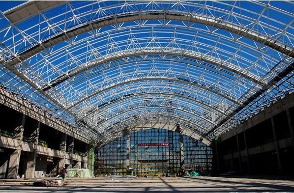汽機房屋面結(jié)構(gòu)的空間網(wǎng)架